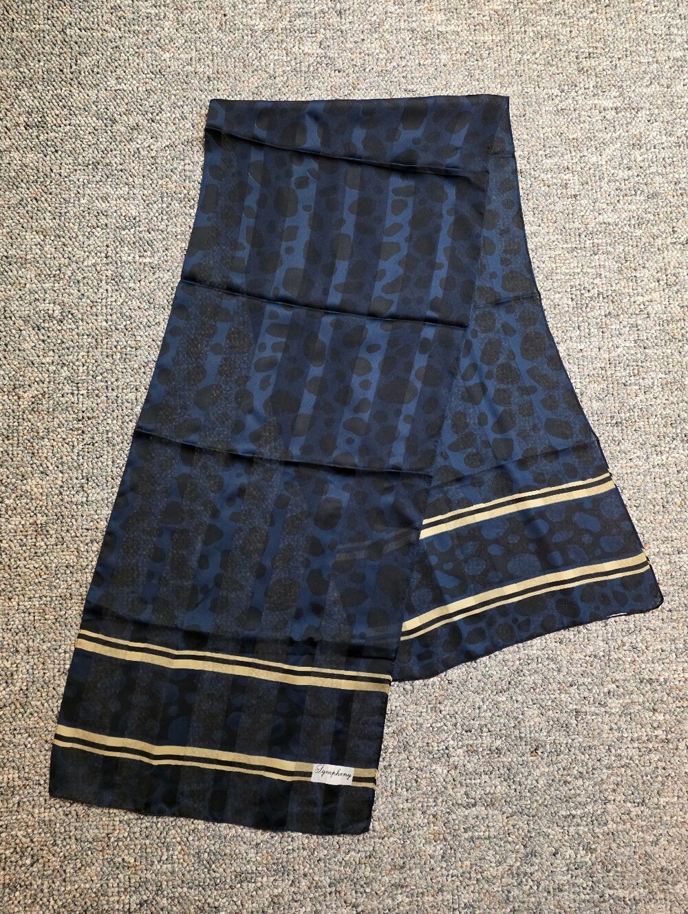 Symphony Polyester Animal Print Oblong Scarf